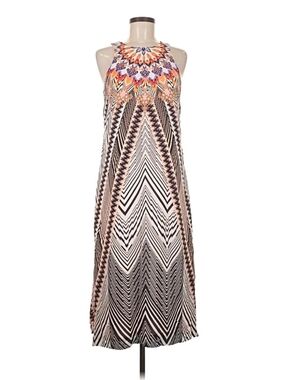 Geometric Patterned Maxi Dress